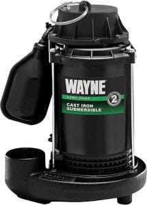 heavy duty Wayne sump pump